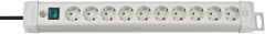 brennenstuhl Premium-Line Steckdosenleiste 10-fach lichtgrau 3m H05VV-F 3G1,5