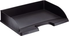Leitz 5218 Briefkorb Standard Plus, A4 quer, Polystyrol, schwarz