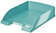 Leitz 5226 Briefkorb Plus WOW - A4, Polystyrol, eisblau