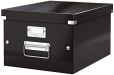 Leitz Archivbox WOW Click & Store - für A4, schwarz