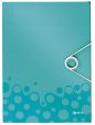 Leitz 4599 Eckspannermappe WOW - A4, PP, eisblau