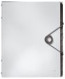 Leitz 4570 Ordnungsmappe Solid - 12 Fächer, PP, weiß