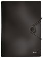 Leitz 4579 Fächermappe Solid - 6 Fächer, A4, 250 Blatt, PP, schwarz