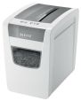 Leitz Aktenvernichter IQ Slim Home Office - Partikelschnitt P4, 10 Blatt, weiß
