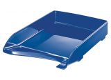 LEITZ Briefablage Elegant, DIN A4, Polystyrol, blau***