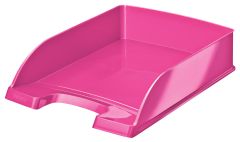 LEITZ Briefablage Plus WOW, A4, Polystyrol, pink
