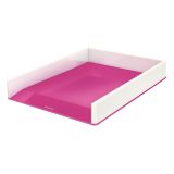 LEITZ Briefablage WOW Duo Colour, A4, Polystyrol, pink 53611023***