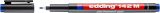Permanent Pen edding 142 M, 1 mm, blau