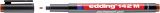 Permanent Pen edding 142 M, 1 mm, braun