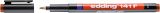 Permanent Pen edding 141 F, 0,6 mm, braun