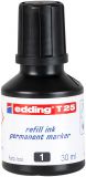 Nachfülltinte edding T 25, f.edding Permanentm., 30 ml, schwarz
