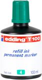 Nachfülltinte edding T 100, f.edding Perm.m., 100 ml, grün