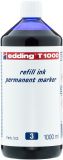 Nachfülltinte edding T 1000, f.edding Perm.m., 1000 ml, blau