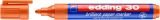 Pigmentmarker edding 30 brilliant paper marker, 1,5 - 3 mm, orange