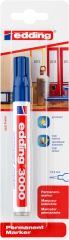 Permanentmarker edding 3000, nachfüllbar, 1,5 - 3 mm, blau