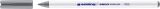 Textilpen edding 4600, Rundspitze, 1 mm, grau