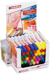 Display 50441 edding 4500 T-Shirt marker, 60 tlg., Karton-Displ. 150x140x270