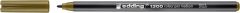 Fasermaler edding 1300 color pen, ca. 2 mm, olivbraun