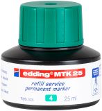 Nachfülltinte edding MTK 25 refill service,f. edding Permanentmarker,25 ml,grün
