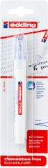 Korrekturstift edding 7700 correction pen, 1 - 2 mm, Weiß