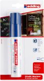 Kreidemarker edding 4090, 4 - 15 mm, blau