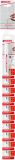 Clipstrip Spezialmarker Fugenmarker 51628, 2-4 mm, weiß, 10x Blister