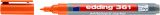 Whiteboardmarker edding 361, nachfüllbar, 1 mm, orange