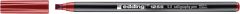 Kalligrafie-Stift edding 1255 calligraphy pen, 5,0 mm, karmesin