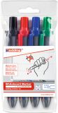 Whiteboardmarker edding retract 12, nachfüllbar, 1,5 - 3 mm, sortiert