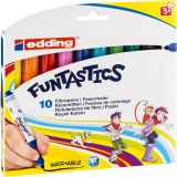 Fasermaler e-14 Funtastics 10er Set, ca. 3 mm