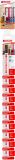 Permanentmarker Clipstrip 51648, nachfüllbar, 1,5 - 3 mm, 10x schwarz, Blister