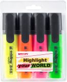 Textmarker edding 345 highlighter, nachfüllbar, sortiert