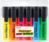 Textmarker edding 345 highlighter, nachfüllbar, sortiert