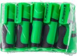 Textmarker edding 7 mini highlighter, 1-3 mm, 10er Polybeutel in neongrün