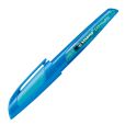 Schulfüller mit Standard-Feder M - STABILO EASYbuddy in dunkelblau/hellblau - Schreibfarbe blau (löschbar) - Einzelstift - inklusive Patrone***