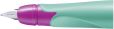 Rechtshänder-Griffstück für ergonomischen Schulfüller mit Standard-Feder M - STABILO EASYbirdy in türkis/neon pink***