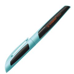 Füller - STABILO Flow SPORTY in hellblau/schwarz - Einzelstift - inklusive Patrone***