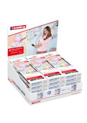 Display 1200 Fasermaler pastell 6er Set 52.206, Inhalt: 18 Stück, sortiert