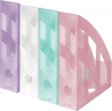 4 Herlitz Stehsammler / Plastik Stehordner / 4 verschiedene Farben***