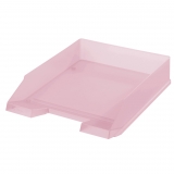 Ablagekorb A4-C4 classic rosé translucent Pastell***