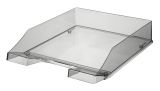 HAN Briefablage Klassik transparent-grau 6 Stück, transparente und stapelbare Ablage im frischem Design bis Format A4/C4, transparent-grau, 1026-X-24