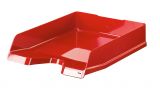 Briefablage VIVA, DIN A4/C4, mit Clip, hochglänzend 5er Pack Farbe: rot