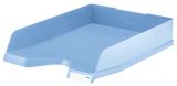 Briefablage VIVA, DIN A4/C4, mit Clip, hochglänzend 5er Pack Farbe: eisblau