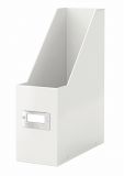 LEITZ Stehsammler Click & Store WOW, A4, Hartpappe, weiß 60470001