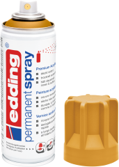 edding 5200 Permanentspray Premium Acryllack leuchtend Bernstein matt***