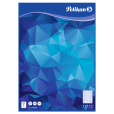 Pelikan Schreibblock A4 Lineatur 27, liniert mit Doppelrand, 50 Blatt - 10er Pack