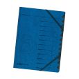 Ordnungsmappe 1-12 Quality blau