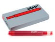 LAMY Tintenpatronen T10 rot