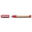 Lamy Füllfederhalter ABC Modell 10, Farbe rot, Feder A (Anfänger), Mit Beschriftungsfeld
