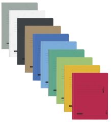 10 Schnellhefter Papphefter 10 Farben extra stark Brunnen Hefter 375g (10er Pack, Sortiert Business )
